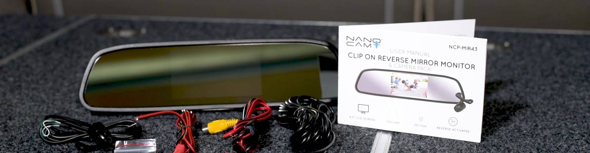 Reversing camera parts