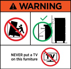 Furniture Tipping Warning Furniture Tipping Warning
