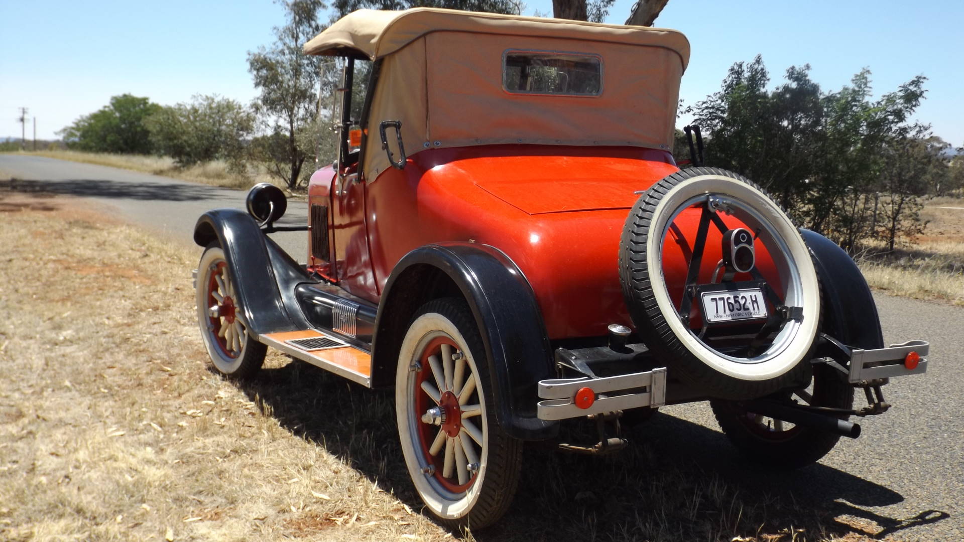 1926 Chevrolet Superior V Roadster - Rear View