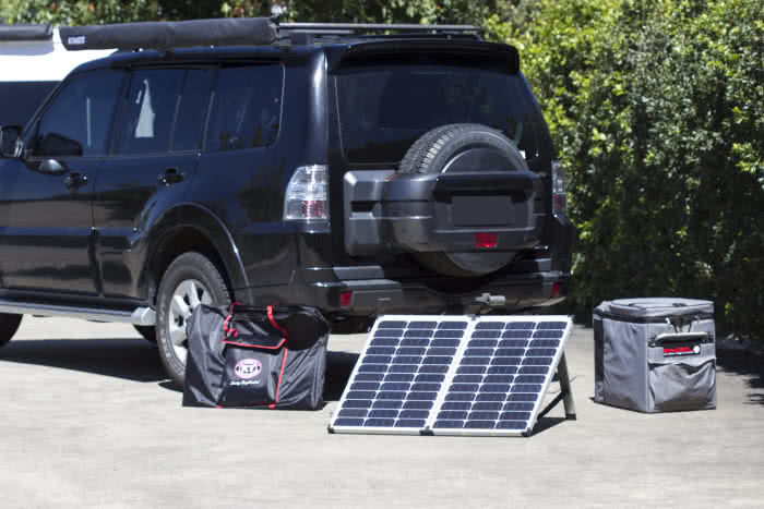 KT Solar 120W Portable Folding Solar Panel