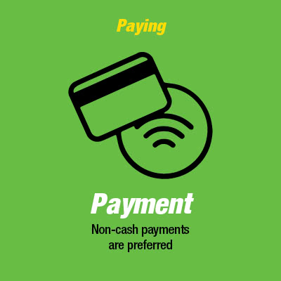Non-Cash payments are preferred