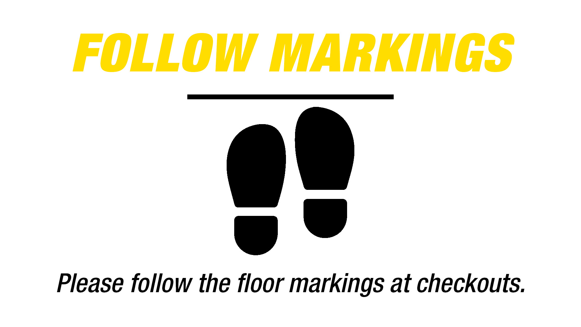 Floor Markings