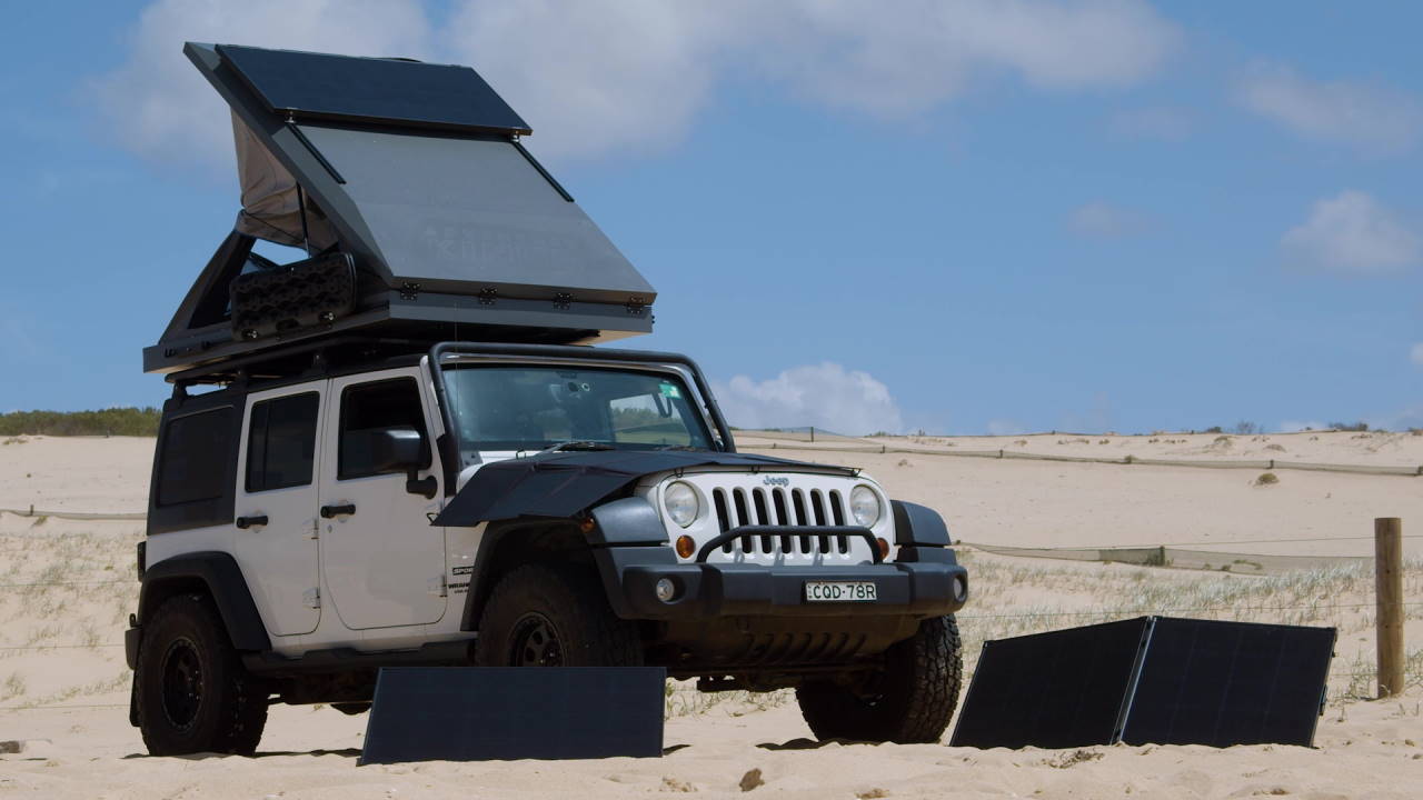 Solar Options on a Jeep