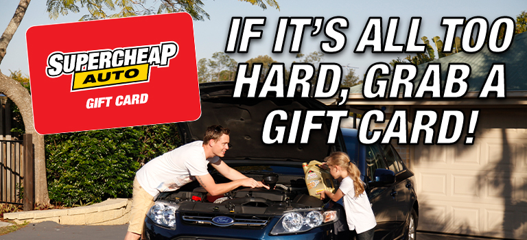 Supercheap Auto Gift Cards