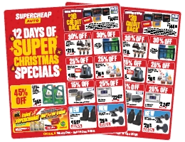 Supercheap Auto Catalogue Out Now