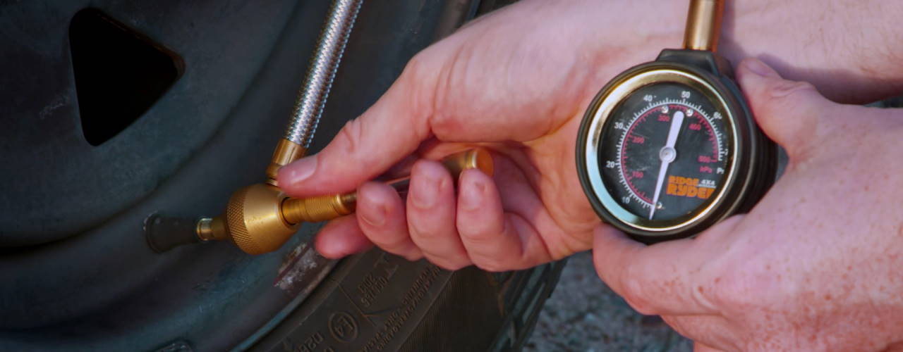 Tyre Deflator in use