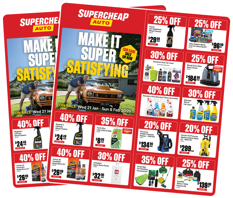 Supercheap Auto Sale Catalogue
