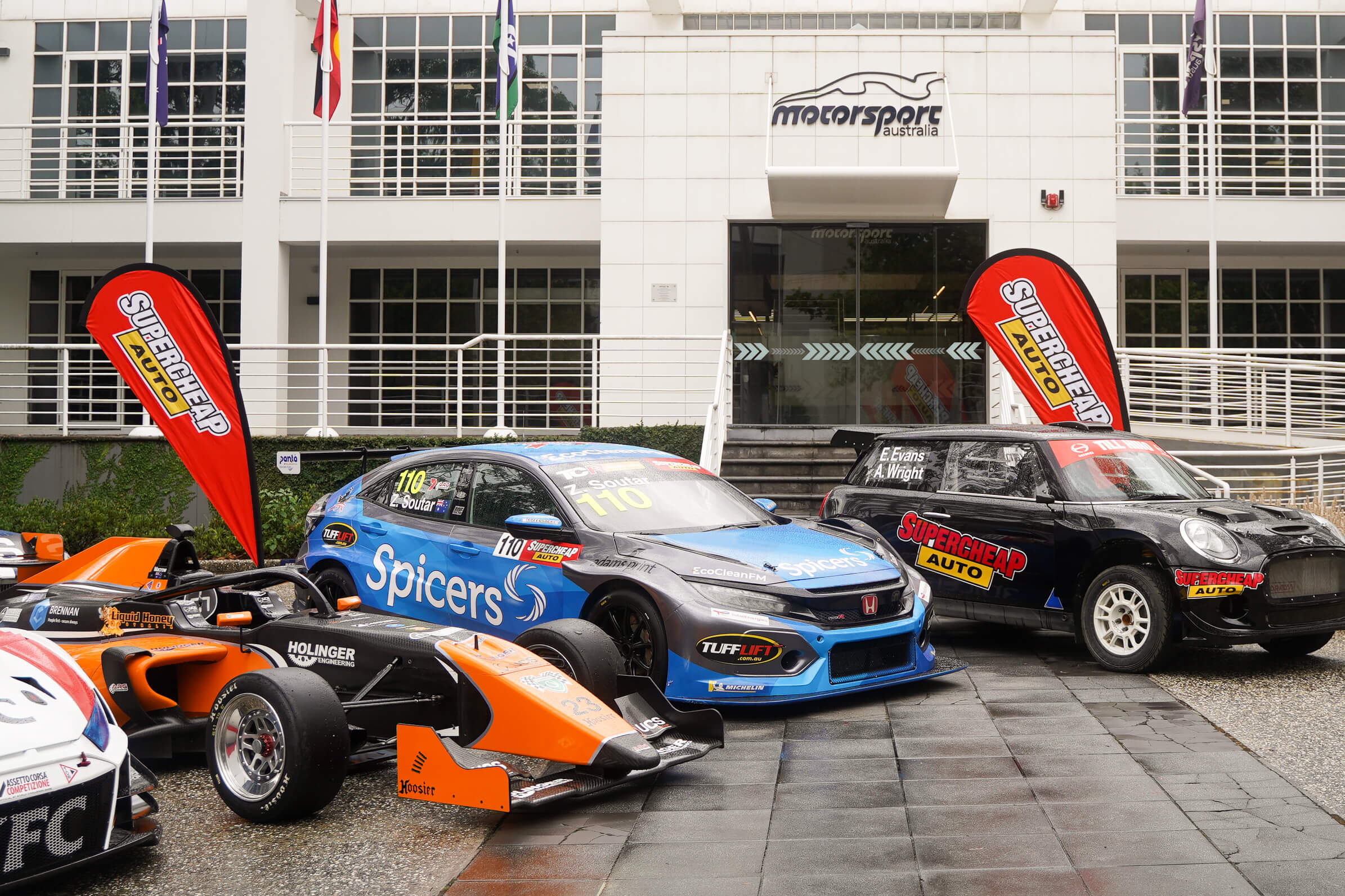 Supercheap Auto and Bathurst Logos