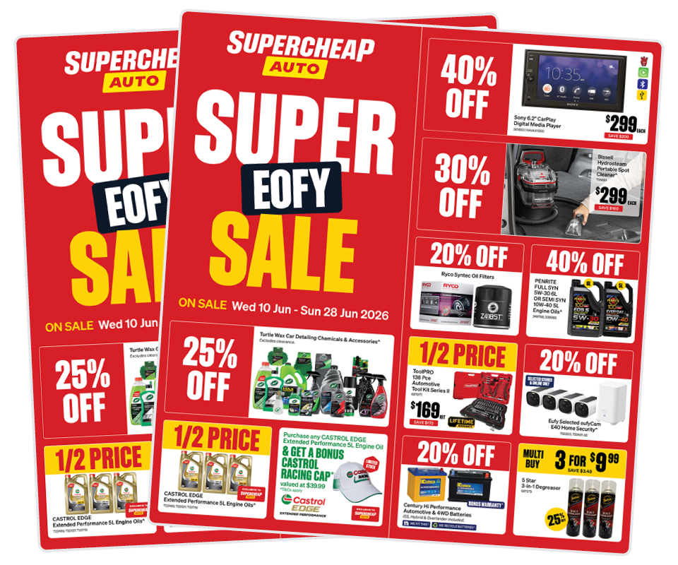 Supercheap Auto Sale Catalogue