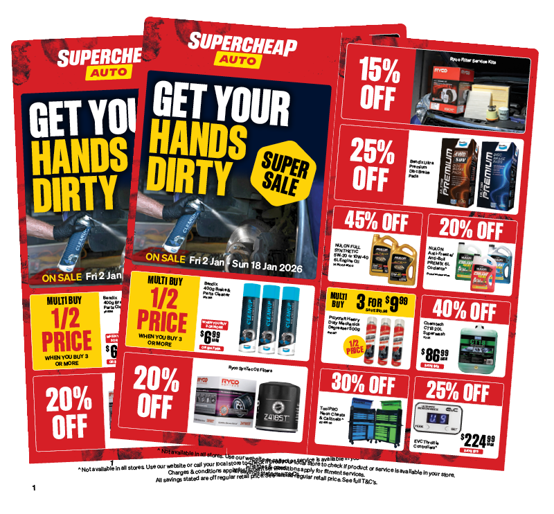 Supercheap Auto Sale Catalogue