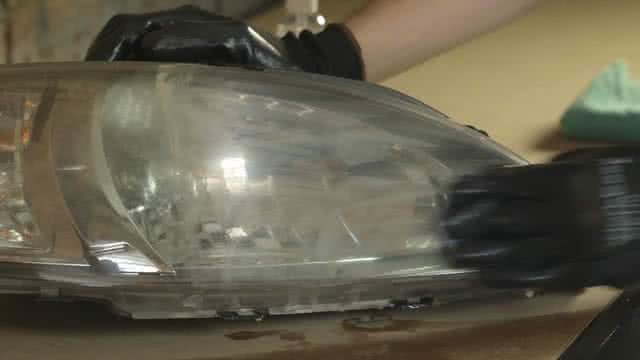 Sanding lens