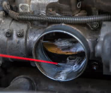 how to clean pistons without removing