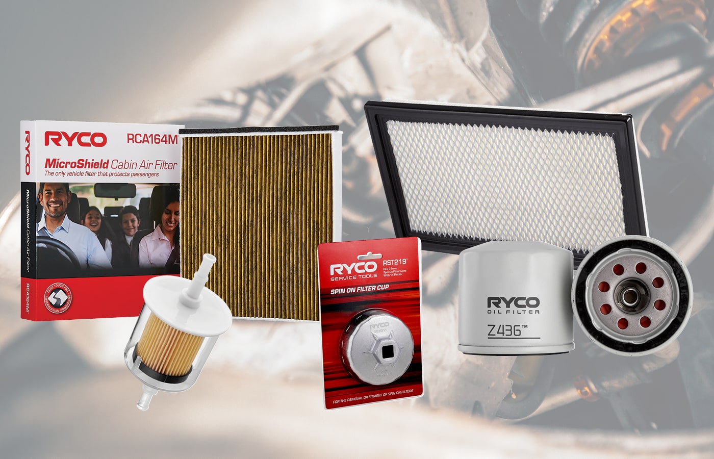 Ryco Spin On Filter Cup - RST204