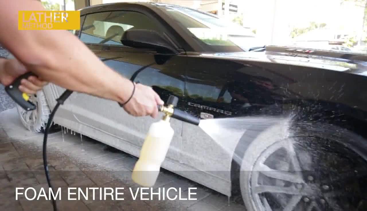 Step 1 - Best way to clean moderately dirty vehicles
