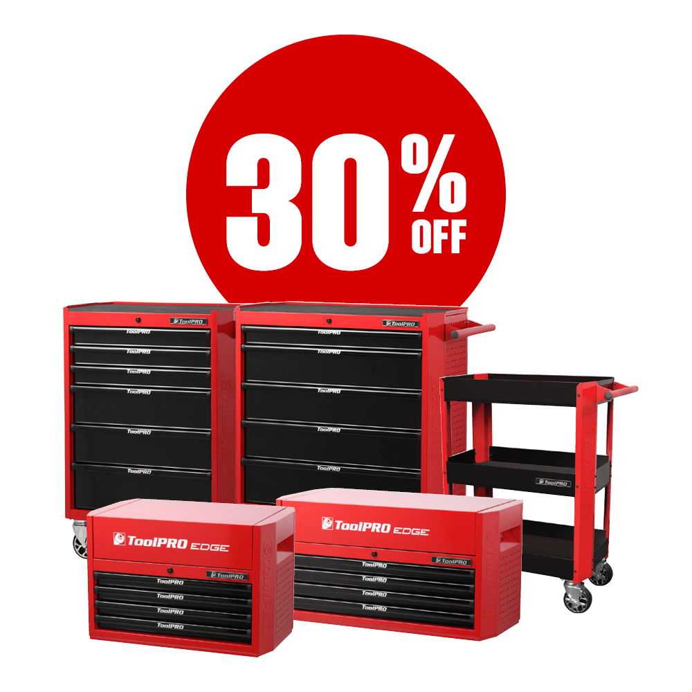 30% Off Toolpro Edge Tol Chests & Cabinets