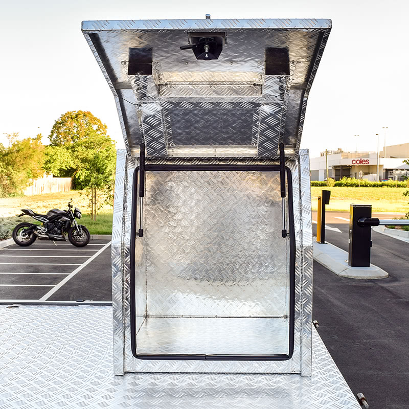 ToolPRO Highside Tool Box Modular, Aluminium, Checker Plate