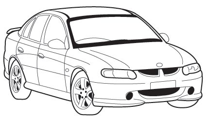 holden car coloring pages